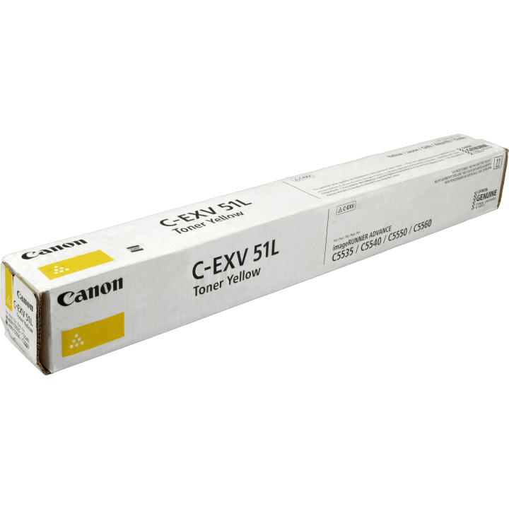 Toner Originale Canon C-EXV 51 L Giallo