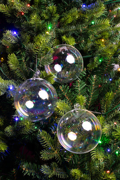 Albero di Natale Springfield con 560 Luci LED Bianco Caldo e Multicolor 132 x 215 cm