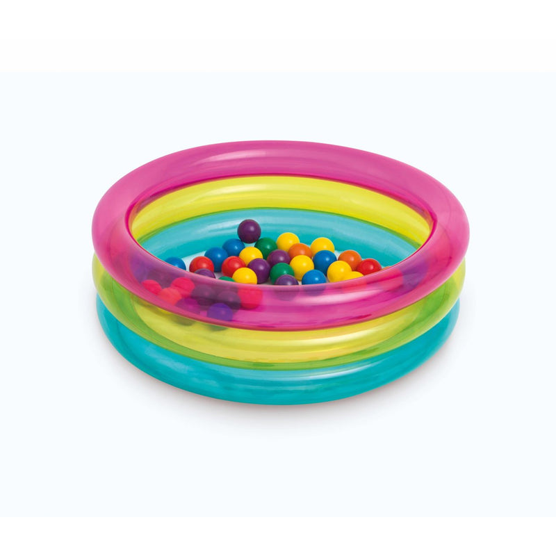 Piscina Baby 3 Anelli con Palline Intex 86 cm