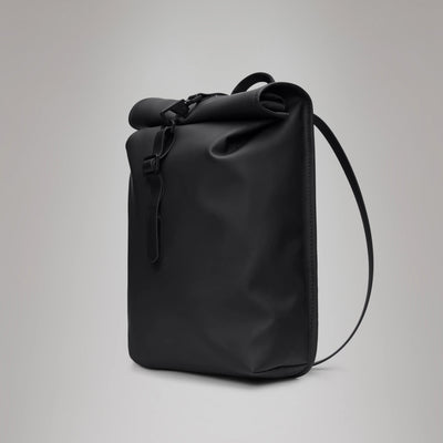Zaino RAINS Rolltop Rucksack Mini Impermeabile W3 Black