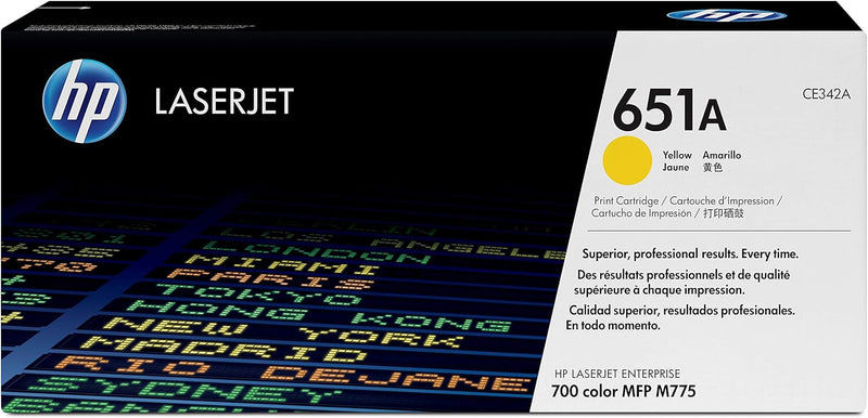 Toner Originale HP 651A Giallo