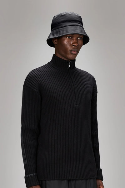 Cappello da Pioggia RAINS Bucket Hat Impermeabile W2 Black
