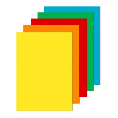 Carta Colorata Rismaluce Favini A4 Colori Forti Assoriti 200 gr / 50 Fogli