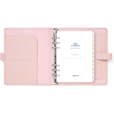 Agenda Organizer Settimanale 12 Mesi Filofax Saffiano A5 Rosa