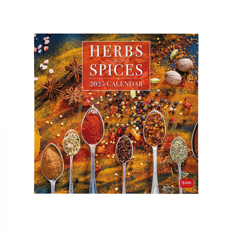 Calendario da Muro 2025 - Herbs & Spices - 30 x 29 cm