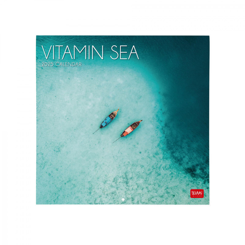 Calendario da Muro 2025 - Vitamin Sea - 30 x 29 cm