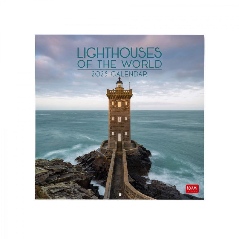 Calendario da Muro 2025 - Lighthouses Of The World - 30 x 29 cm