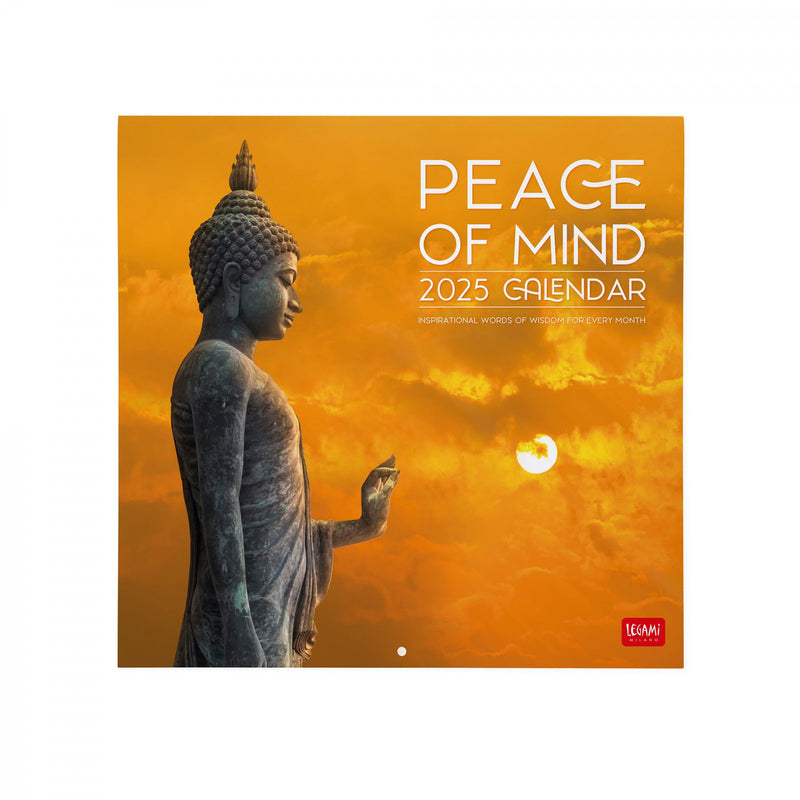 Calendario da Muro 2025 - Peace Of Mind - 30 x 29 cm