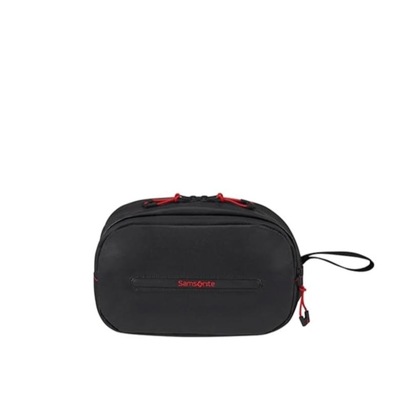 Samsonite Beauty Case Ecodiver Nero in Tessuto Riciclato