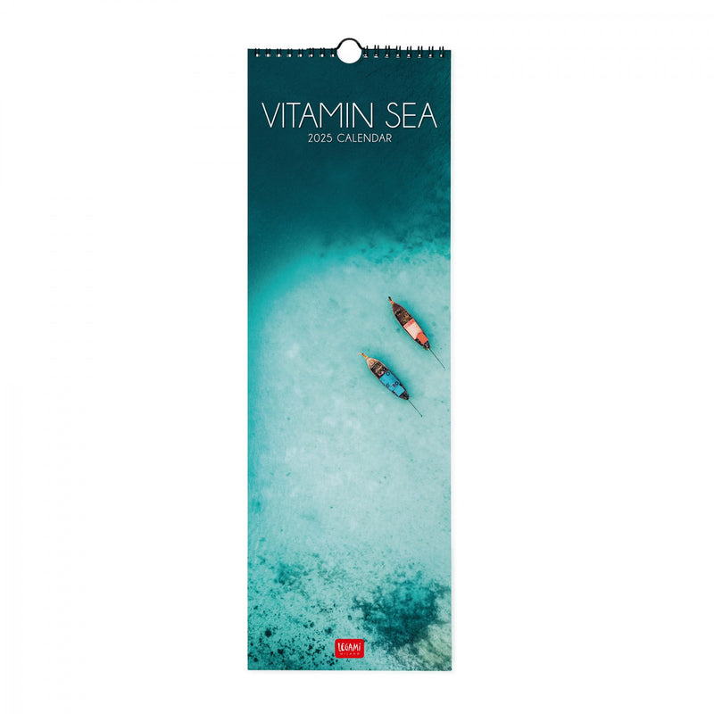 Calendario da Muro 2025 - Vitamin Sea - 16 x 49 cm