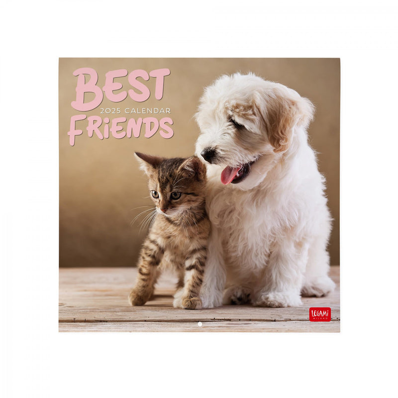 Calendario da Muro 2025 - Best Friends - 30 x 29 cm