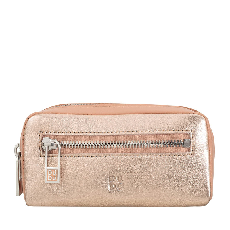 Portachiavi Dudubags Bahamas in Pelle Ballerina Metalilic