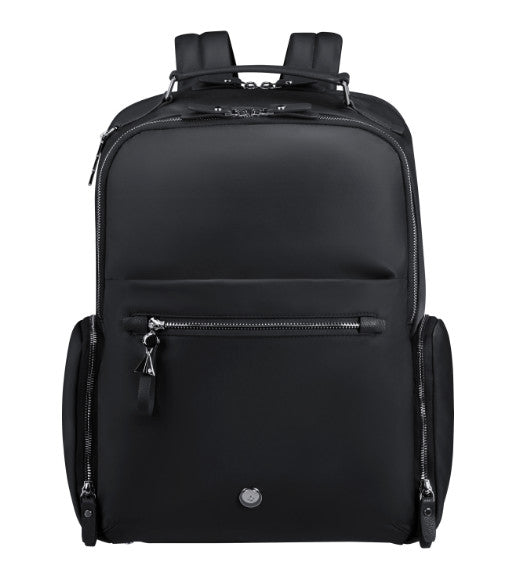 Samsonite Zaino Karissa Evo per Laptop 15.6" Nero con Aggancio Trolley