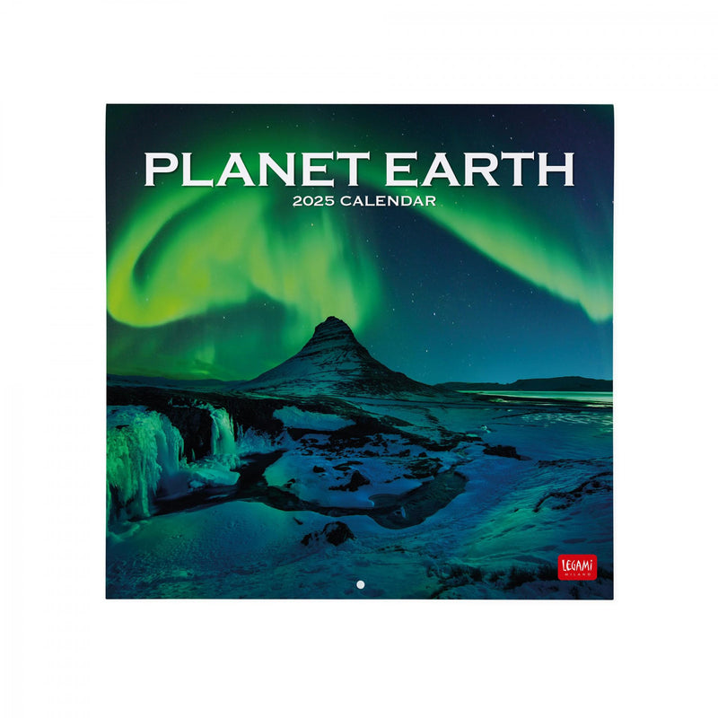 Calendario da Muro 2025 - Planet Earth - 30 x 29 cm