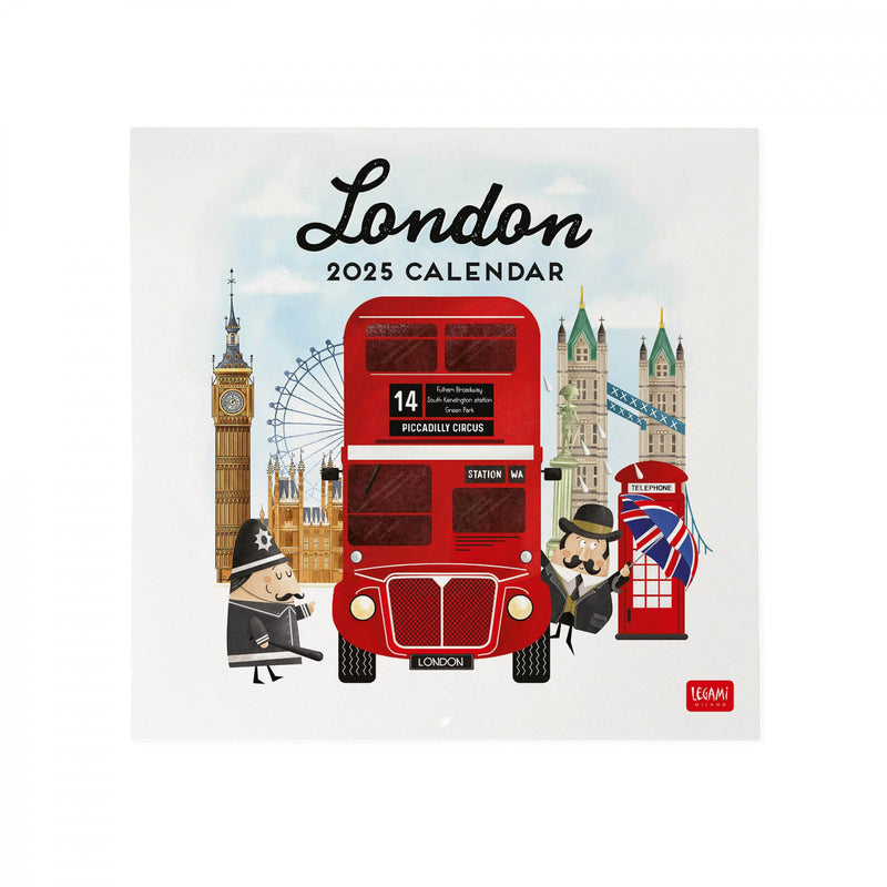 Calendario da Muro 2025 - London - 30 x 29 cm