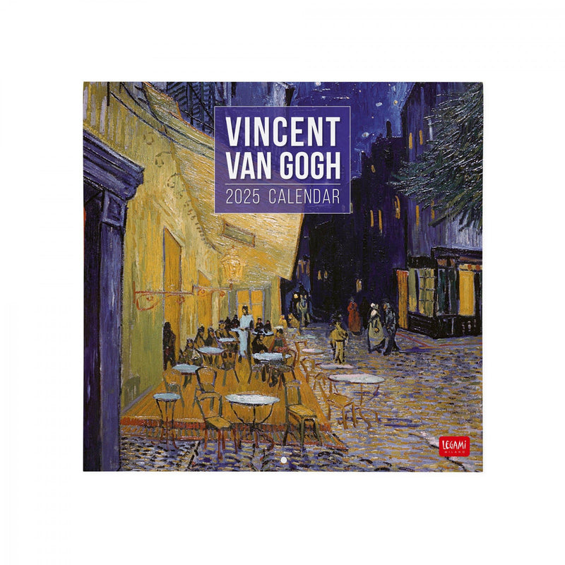 Calendario da Muro 2025 - Vincent Van Gogh - 30 x 29 cm