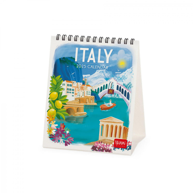 Calendario da Tavolo 2025 - Italy - 12 x 14,5 cm