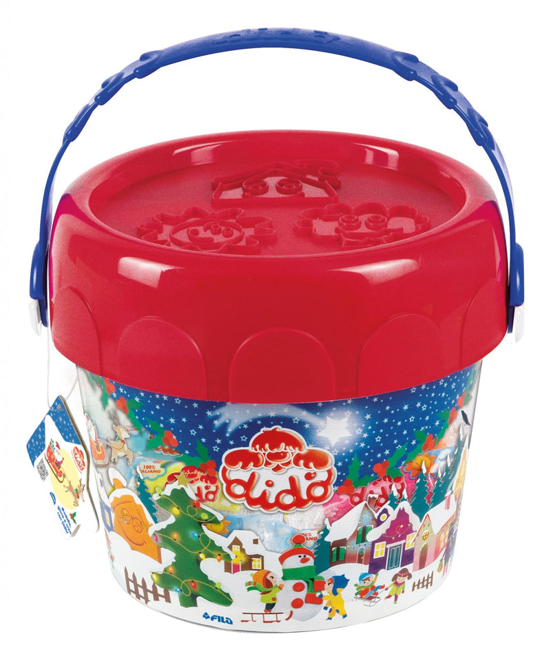 Pasta da Modellare Didò Secchiello Grande Natale Luminoso Edizione Limitata