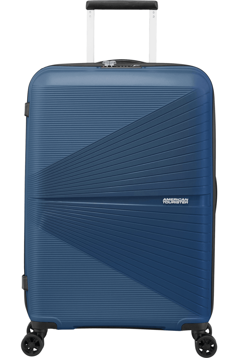 Valigia Media American Tourister Airconic Spinner 67 cm con TSA Midnight Navy