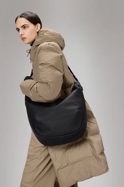 Borsa a Tracolla RAINS Valera Large Impermeabile W3 Black