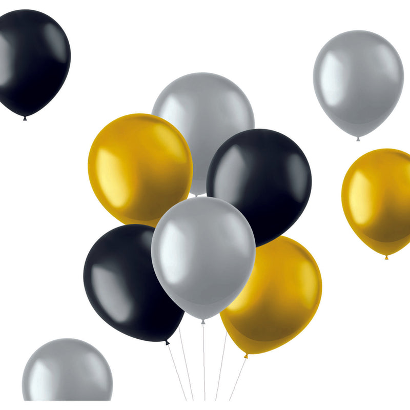 Palloncini in Lattice Biodegradabile Coprente Rich Metallics - 10 pezzi