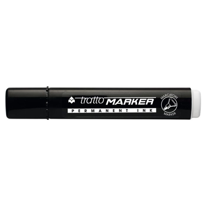 Marcatore Tratto Marker con Punta Tonda Nero