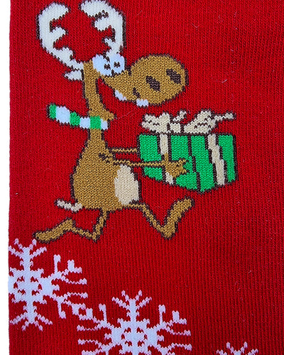 Calze Renne Rosso / Taglia: 36-40