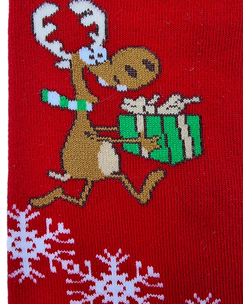 Calze Renne Rosso / Taglia: 36-40