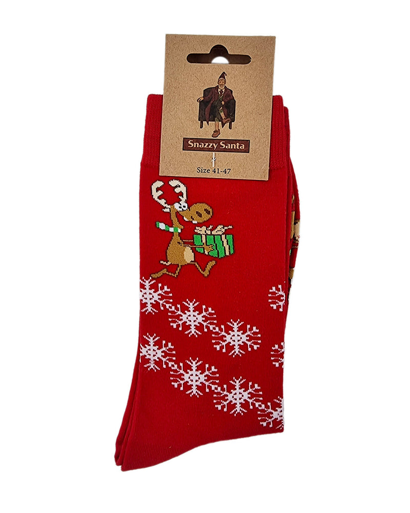 Calze Renne Rosso / Taglia: 36-40