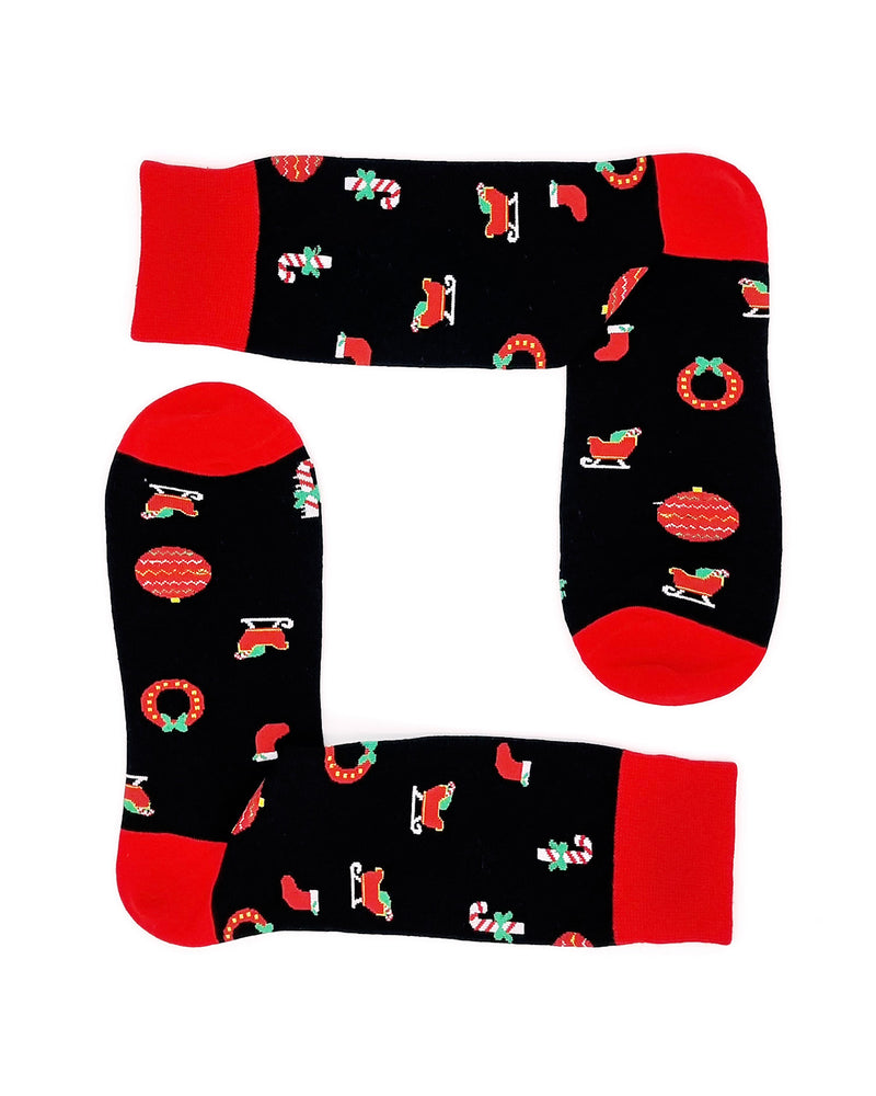 Calze Fantasia Nero / Taglia: 36-40