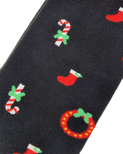 Calze Fantasia Nero / Taglia: 36-40