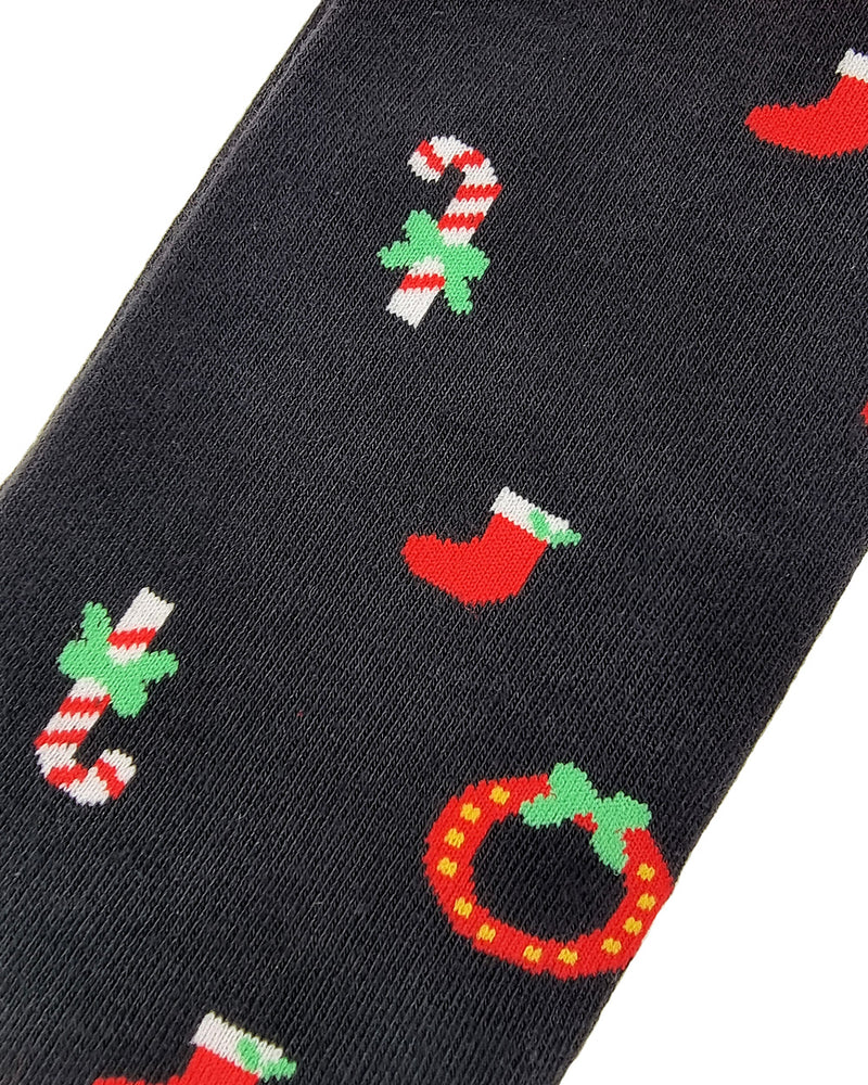 Calze Fantasia Nero / Taglia: 36-40