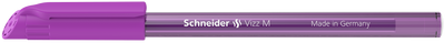 Penna a Sfera Schneider Gelco Vizz Viola con Tratto Medio