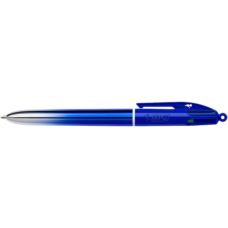 Penna a Sfera Bic Smooth Gradient a 4 Colori con Fusto Blu