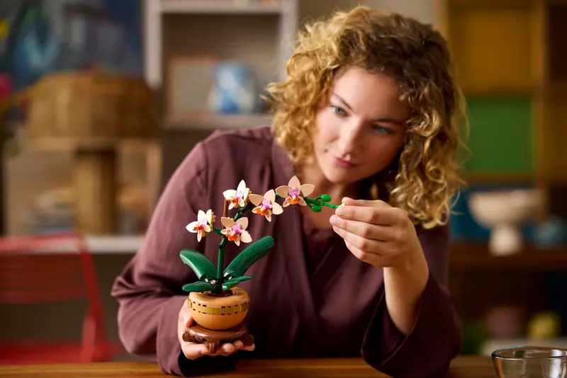LEGO Mini-Orchidea