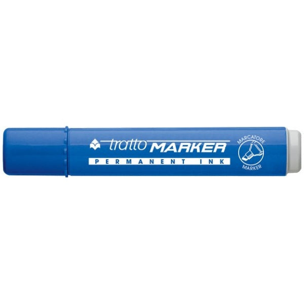Marcatore Tratto Marker con Punta Tonda Blu