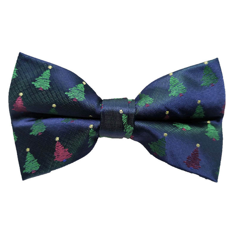 Papillon Albero di Natale Blu, Verde e Rosso