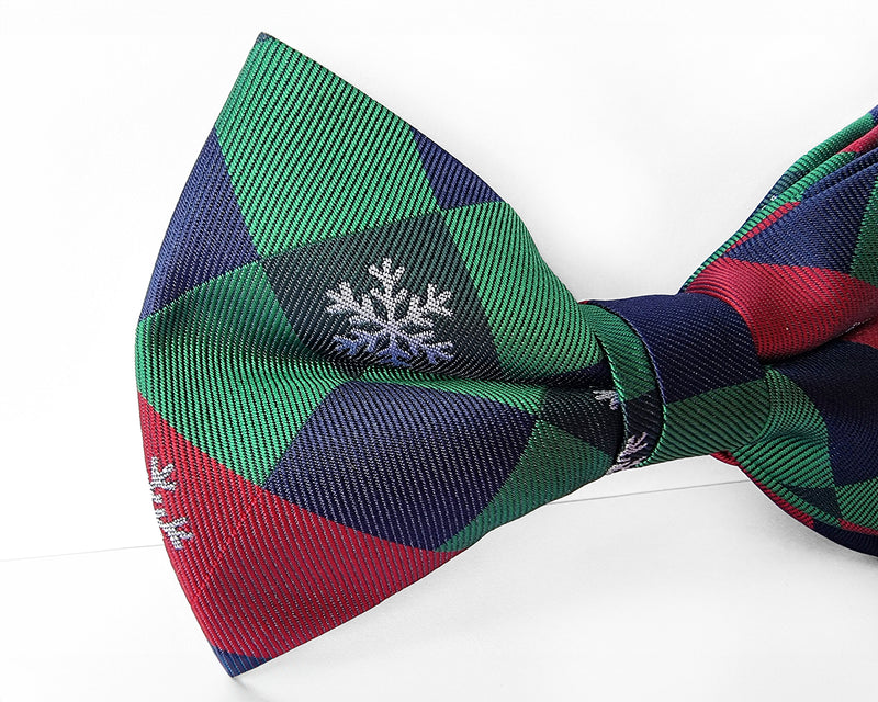 Papillon Schacchi e Fiocco di Neve Multicolor