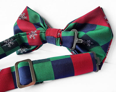 Papillon Schacchi e Fiocco di Neve Multicolor