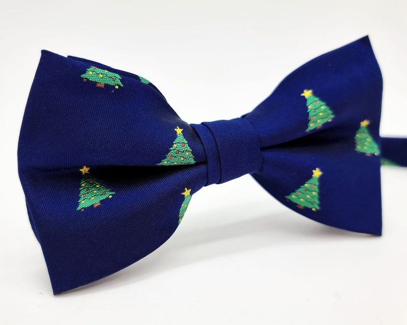 Papillon Albero di Natale Blu e Verde