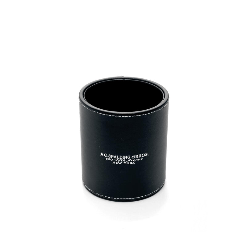 Porta Penne A.G. Spalding & Bros in Pelle Rigenerata Nero