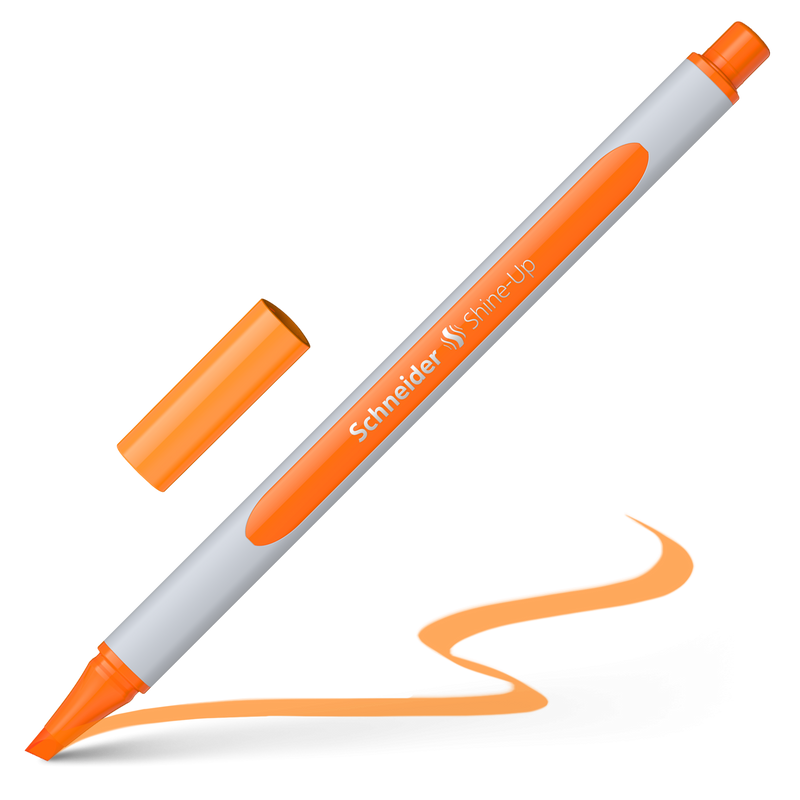 Evidenziatore Schneider Shine Up Arancio