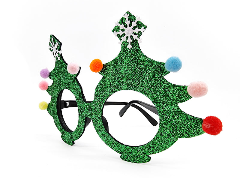 Occhiali Albero di Natale Verde