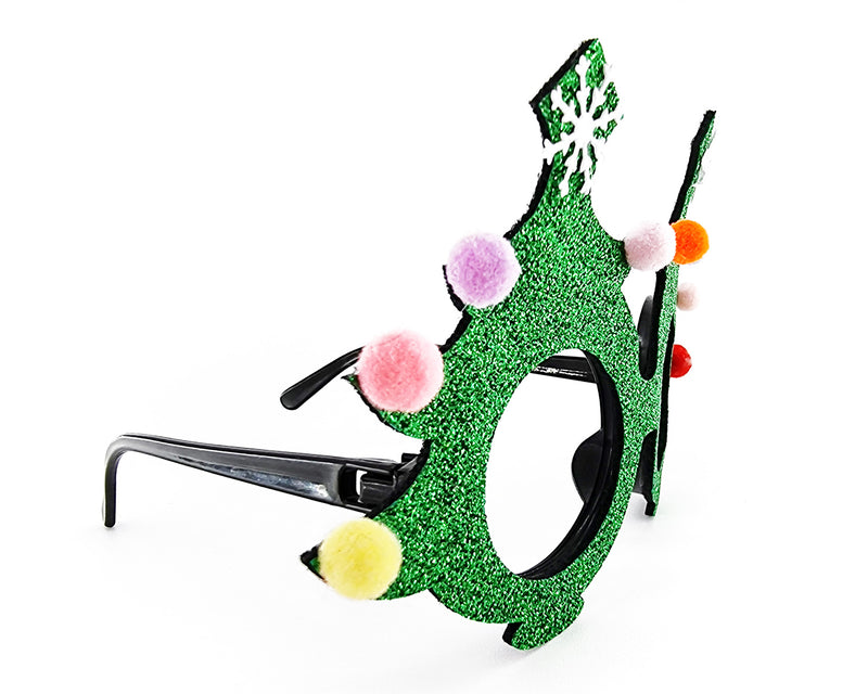 Occhiali Albero di Natale Verde