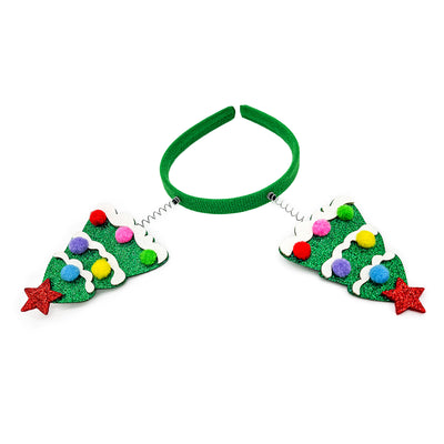 Cerchietto Albero di Natale Verde