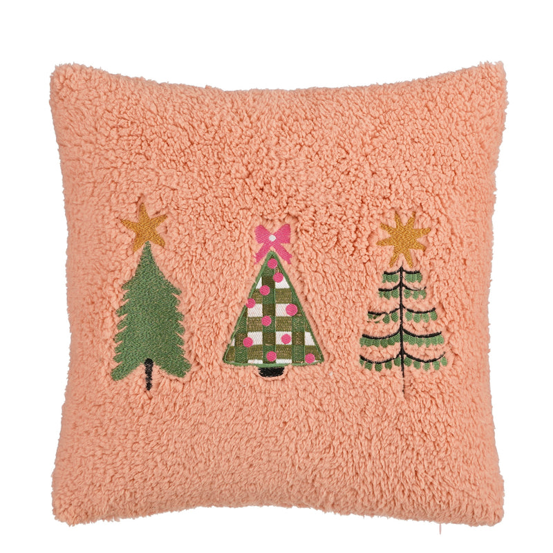 Cuscino Xmas Tree Salmone 45 x 45 x 10 cm