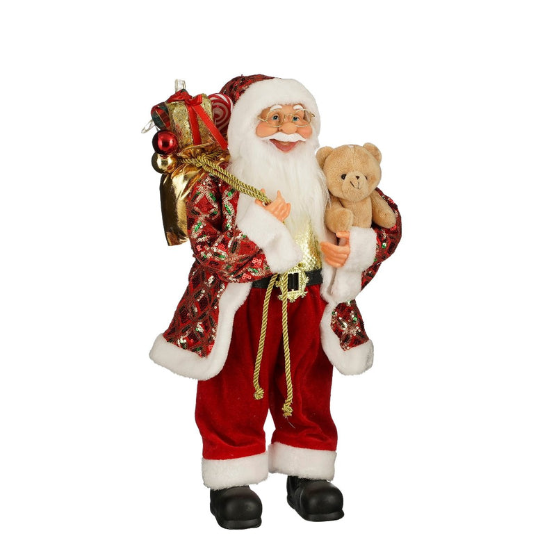 Babbo Natale Rosso 30 x 30 x 60 cm