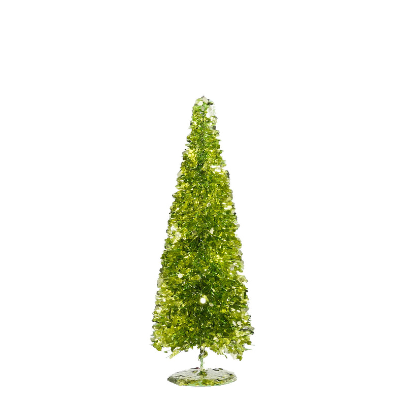 Alberello di Natale Reflex in PVC Verde Acido 15 x 40 cm