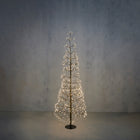 Albero di Natale con 1200 Luci LED Bianco Classico con Timer 150 cm