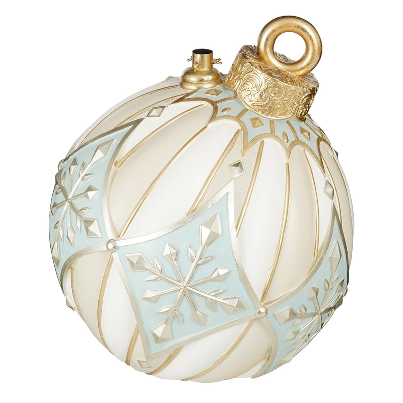 Sfera Porta Albero XMAS Tree Bianco 60 x 66 cm